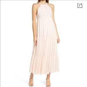 Pink Chiffon Dress